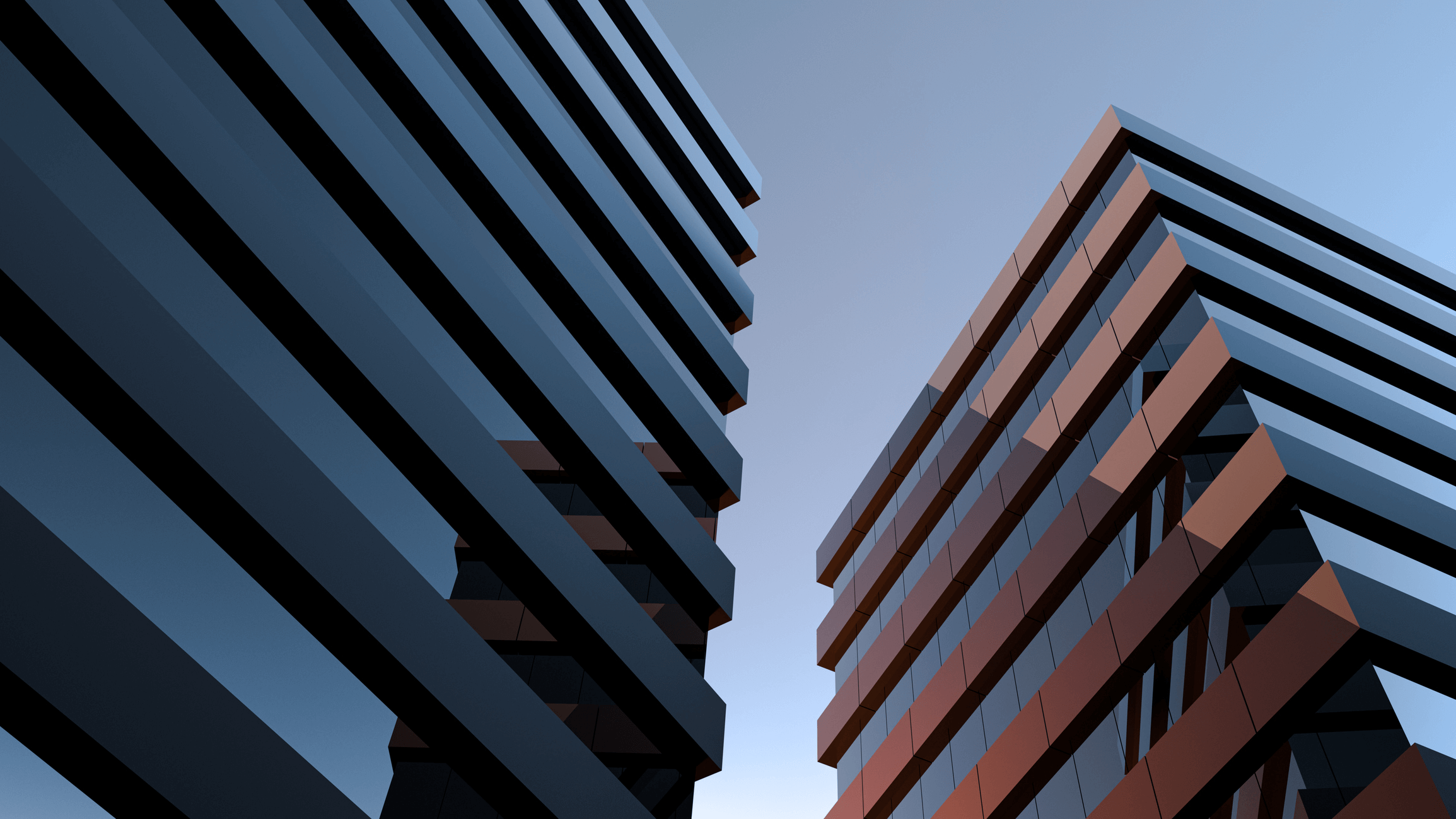 A building stands against a clear blue sky, showcasing its architecture and the vibrant atmosphere of the day.